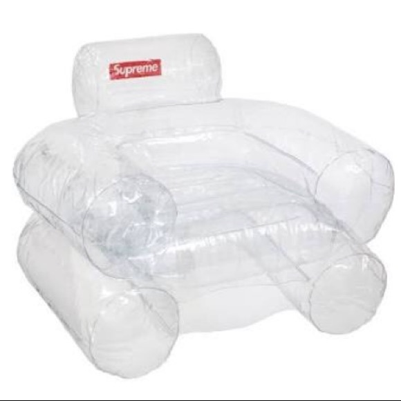 Supreme Clear Inflatable Chair - Picture 2 of 2